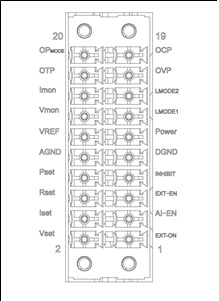 Рисунок 7. Интерфейс аналогового управления для SP-3U/6U
