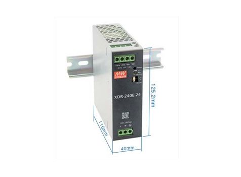 Внешний вид ИП XDR-240E MEAN WELL