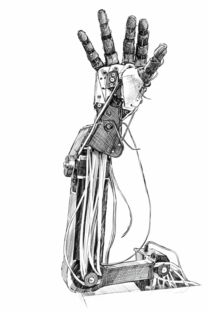 Рисунок 3 - Прототип роботизированной руки для перевода с ASL