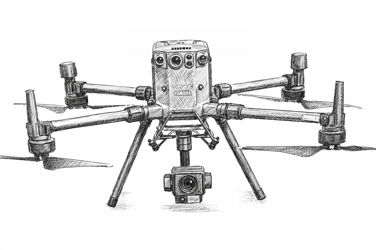 Рисунок 6 - Дрон, используемый компанией Taranis
